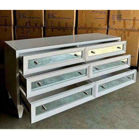 297191 - Concerto : Tủ 6 Ngăn Kéo Kết Hợp Kính - Ngang 1m83